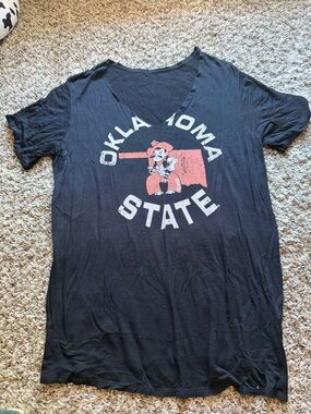 Black Oklahoma State Graphic Tee